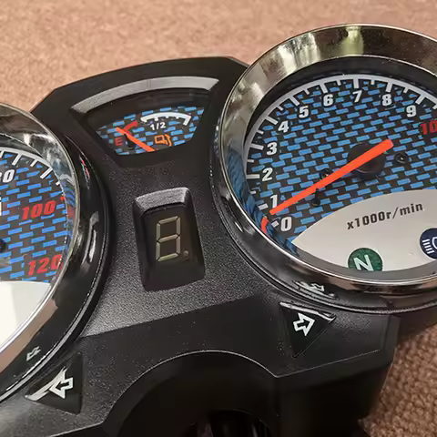 Motorcycle Speedometer Clock for Haojue Suzuki Lifan Skygo Loncin Haojin Dayun GN125-H/2A/2F HJ125 EN125 LF125 LX125 Speed Meter