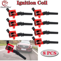 8 Ignition Coil Packs For Ford F150 F250 Mustang Excursion 4.6/5.4L DG508 TRITON Lincoln Town Car 4.6L V8 1998-2009