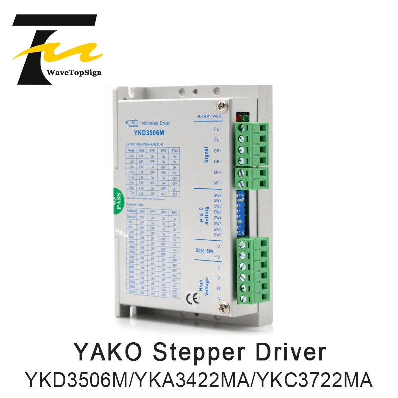 YAKO Stepper Motor Driver 3Phase Driver YKD3506M YKA3422MA YKC3722MA