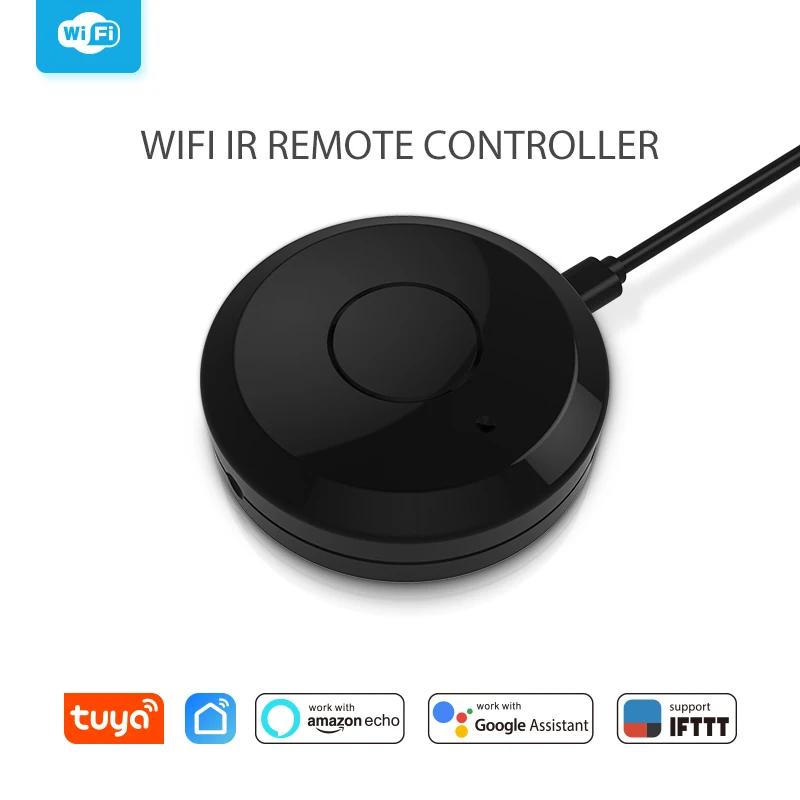 WiFi Smart IR telecomando controllo vocale Smart Home Tuya APP compatibile con Google Assistant Echo Support tutta la casa abilitata in IR