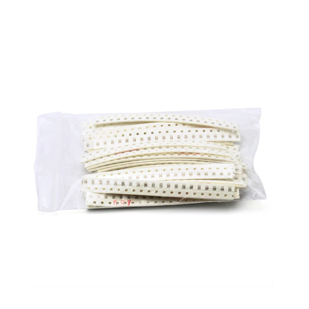 1206 SMD Resistor Kit Assorted Kit 1ohm-1M ohm 1% 33valuesX 20PCS=660PCS Sample Kit