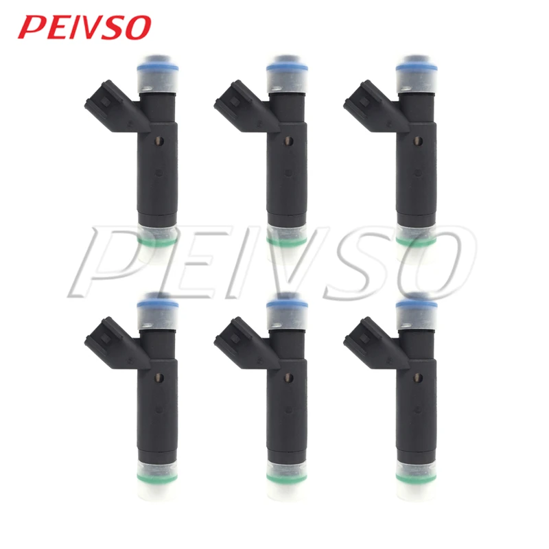 CHKK 6pcs XF2E-C4B Fuel Injector For FORD MAZDA MUSTANG RANGER TAURUS B3000 3.0L 3.8L