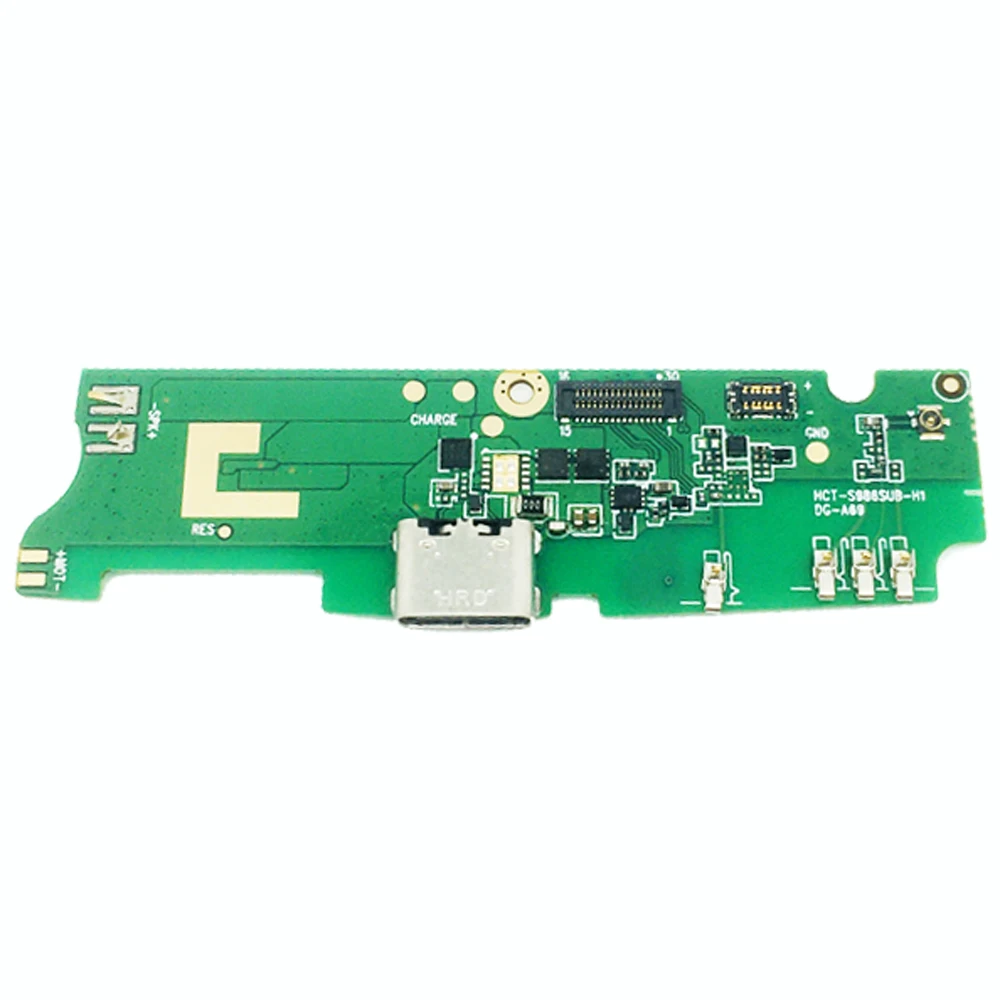 For Doogee BL9000 USB Board Charging Port Microphone Type-C Plug Repair Part Replacement 5.99 inch Phone