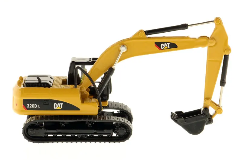 DM 1/87 CAT 320D L Hydraulic Excavator HO Scale high line series for collection 85262 By Diecast Masters for collection