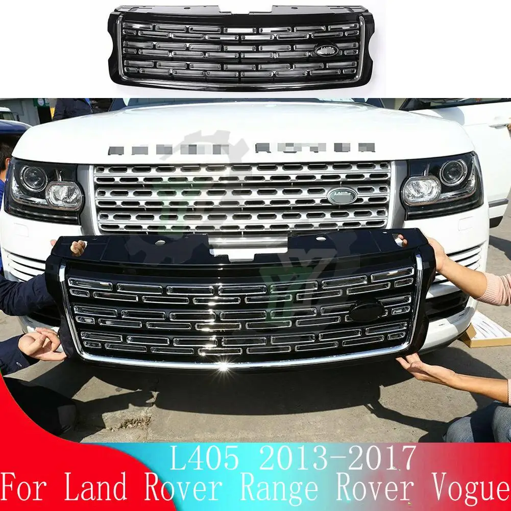 

L-405 For Land Rover Range Rover Vogue L405 2013 2014 2015 2016 2017 Car Front Bumper Grille Centre Panel Styling Upper Grill