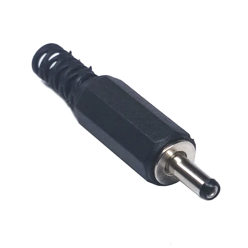 DC002 3.5mm x 1.35mm male DC power plug jack adapter connector plastic adapter 1.35*3.5mm DIY male adapter block