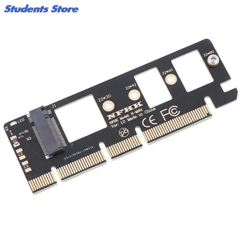 NGFF M Key M.2 NVME AHCI SSD To PCI-E PCI Express 3.0 16x x4 Adapter Riser Card Converter For XP941 SM951 PM951 A110 SSD