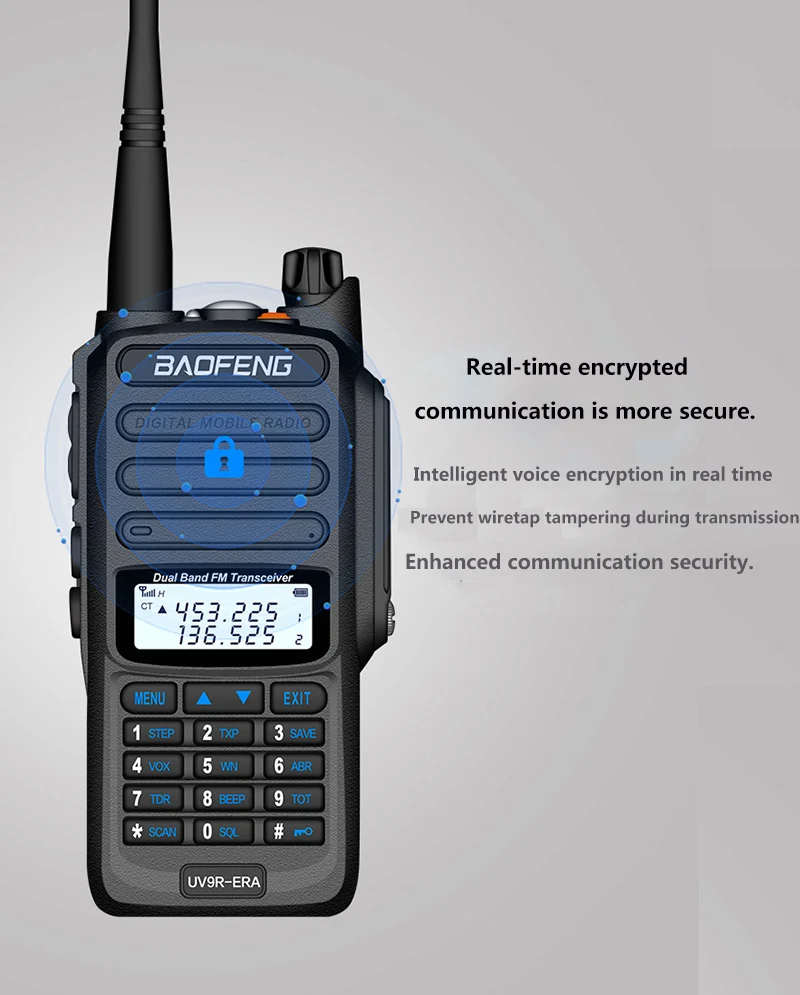 2025 IP68 waterproof baofeng uv 9r plus 20w ERA walkie talkie long range 30km car cb ham radio hf transceiver UHF radio station