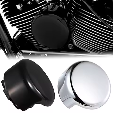 Motorcycle Smooth Horn Cover For Harley Softail Street Glide Dyna XL 883N Sportster 1991-2016 Big Twin 4 5/8"