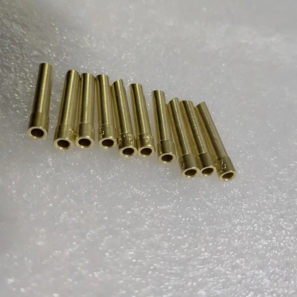 10PCS Wedge Tig Tungsten Electrode Collet  25MM Length Argon Welding  Consumable  For WP9/20 Torch