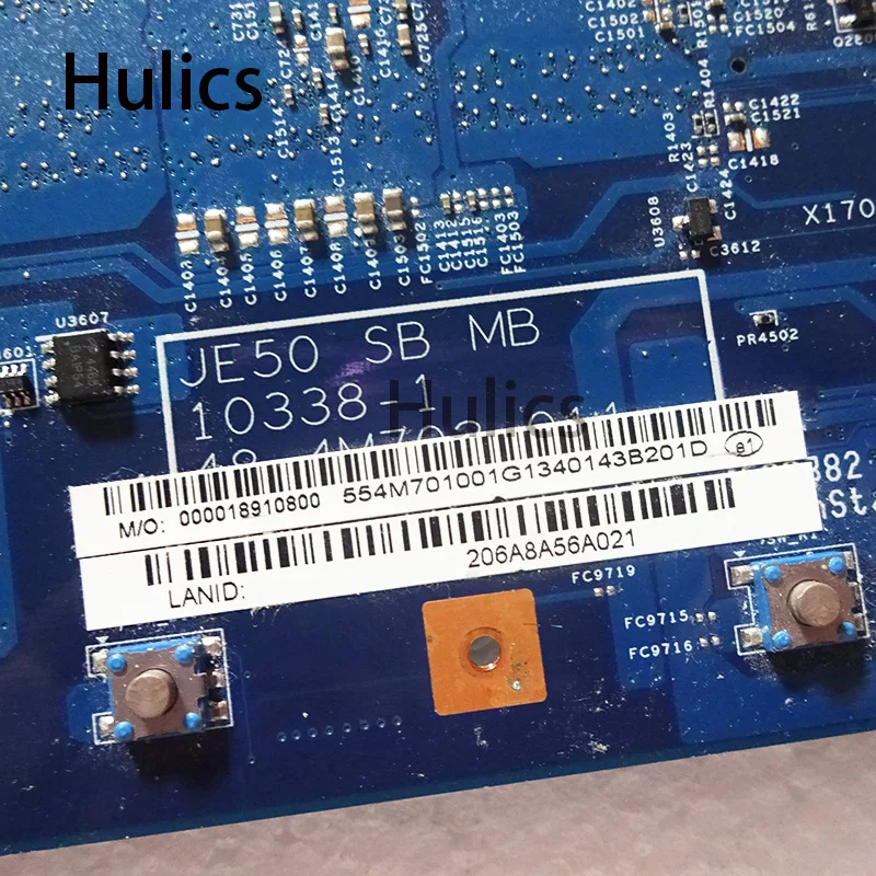 Imagem -03 - Hulics Usou a Placa-mãe do Portátil Acer 5560 5560g Je50 mb do sb 103381 48.4m702.011