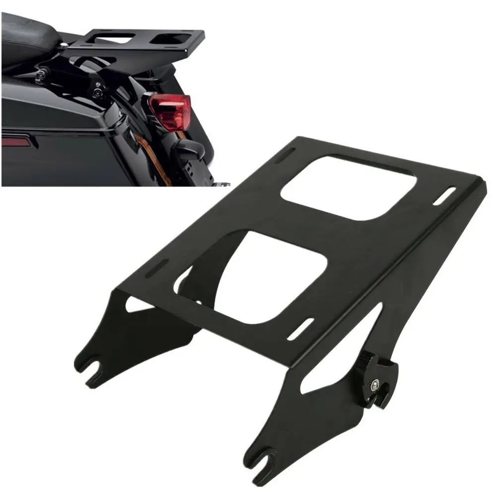 Odpinany bagażnik motocyklowy do Harley Touring Road King Street Glide Road Glide 2009-2013 2014-2025 — zdjęcie 3