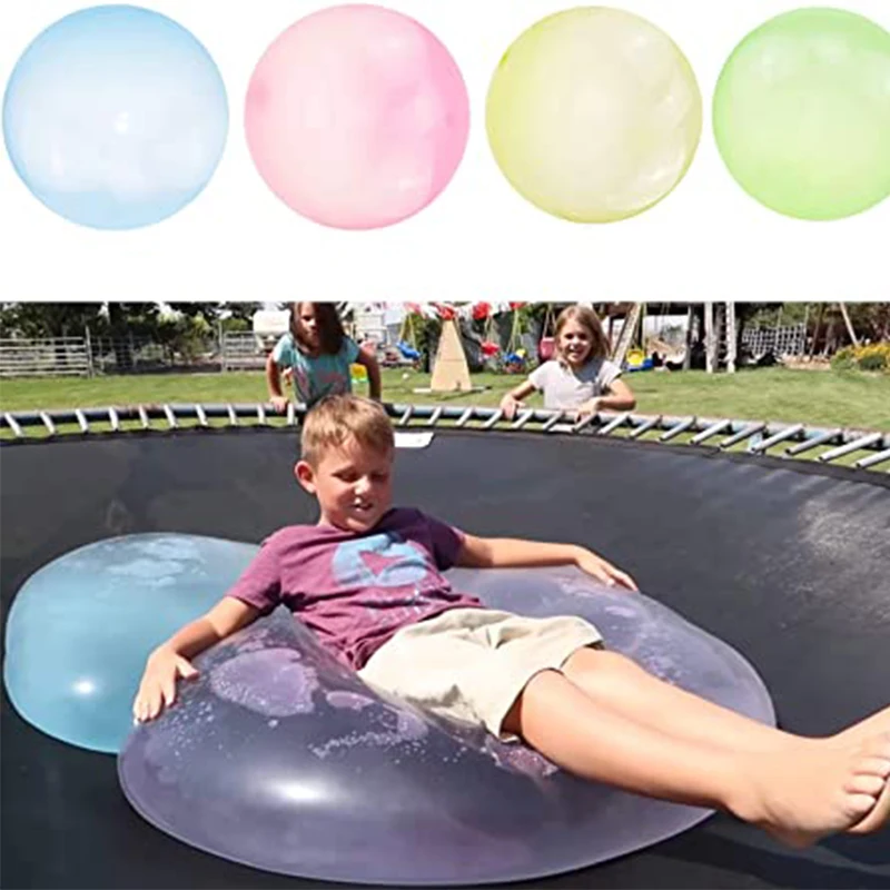 50/70/120cm Children Outdoor Soft Air Water Filled Bubble Ball Blow Up Balloon Toy Fun Party Game Great Gifts bolas decorativas