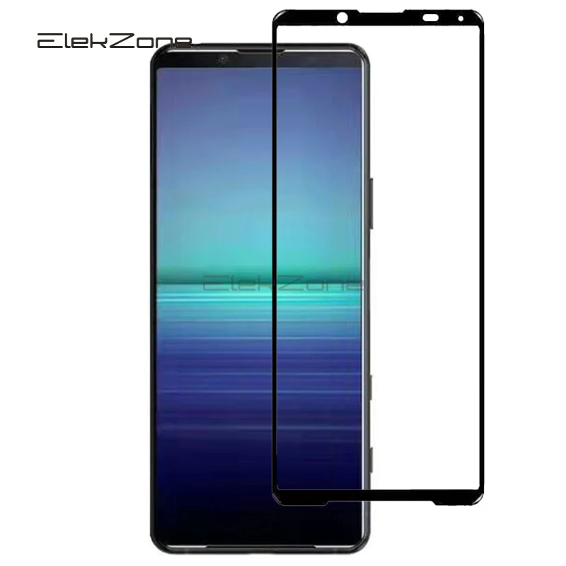 Full Cover Tempered Glass For Sony Xperia 5 II Full Glue Screen Protector For Sony Xperia II SO-52A, XQ-AS52, XQ-AS62, XQ-AS72