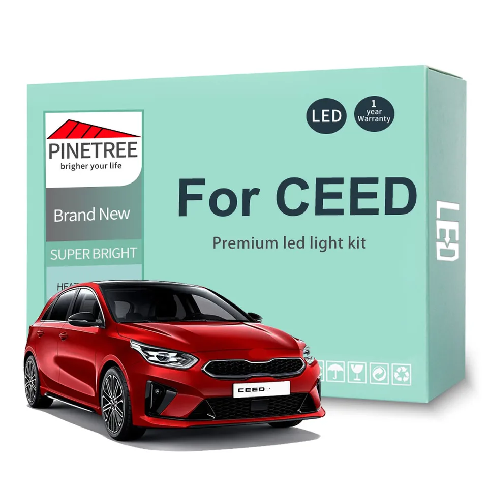BMT xms Led-interieurverlichtingsset, vervanging voor Kia Ceed JD 2013 BMT xms Led-interieurverlichtingsset, vervanging voor Kia Ceed JD 2013