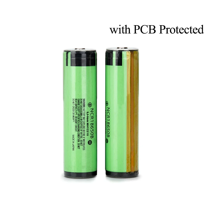 Batteria al litio ricaricabile NCR18650B 3.7V 3400mah 18650 con sostituzione PCB per Batteria Panasonic per celle di giocattoli torcia