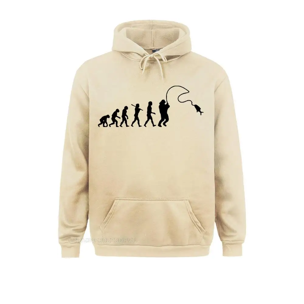 New Evolution Fishinger Pullover Hoodie Men Summer Fish Joke Fisherman Carp Men 31 Colors Cotton Long Sleeve Funny Gift Hoodie