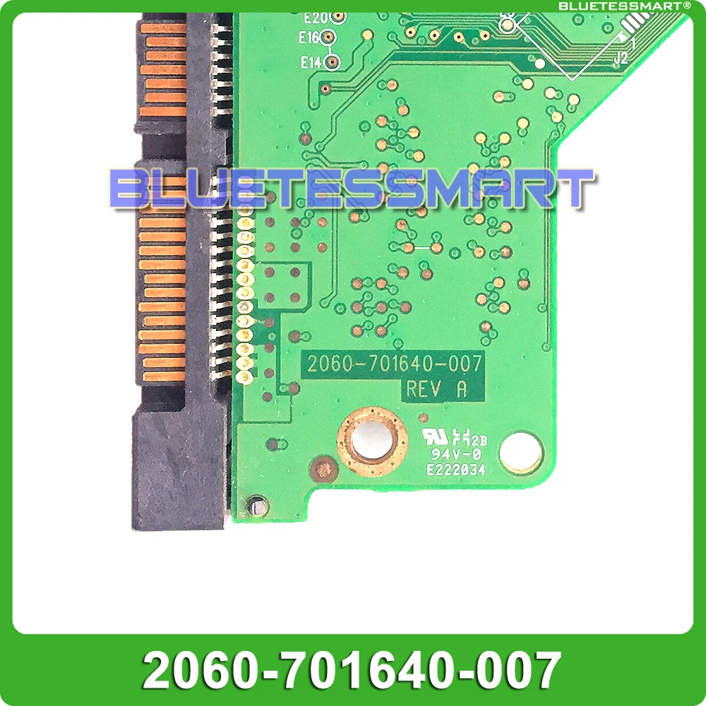 HDD PCB 회로 기판, WD 3.5 SATA 하드 드라이브 수리 데이터 복구용, REV A, 2060-701640-007