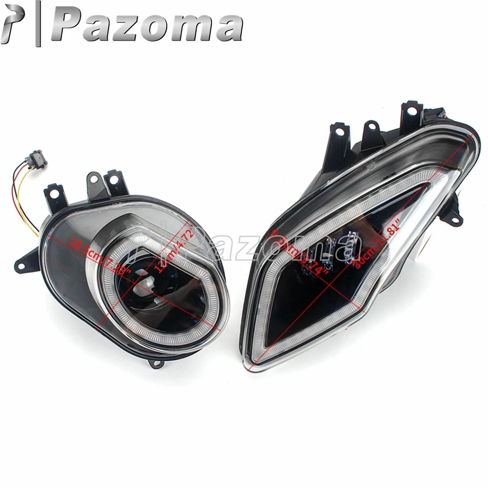 12V Waterproof Plug Play LED Headlight Assembly Replacment Headlamp For BMW S1000RR S 1000 RR 2009 2010 2011 2012 2013 2014