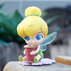 Q Posket Cinderella Alice PVC Anime Dolls, Brinquedo Modelo Colecionável, Cinderela, Alice, Tinker Bell, Aniversário, Presente de Natal, 9cm, Novo