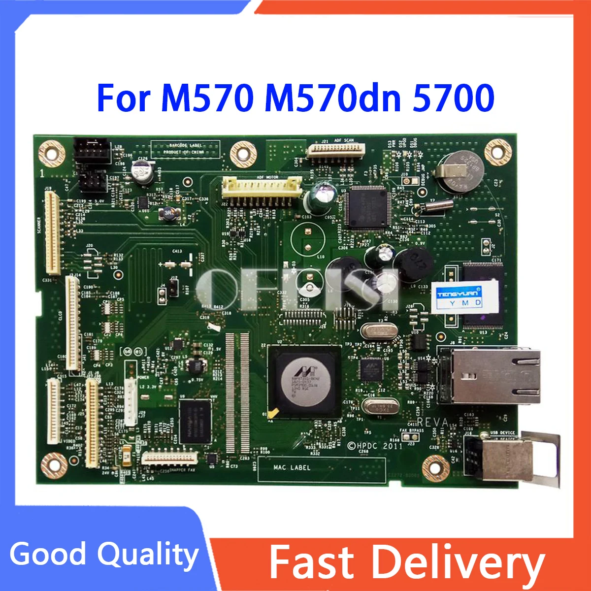 

New FORMATTER PCA ASSY Formatter Board logic Main Board MainBoard mother board for HP M570 M570dn 570 CZ272-60001 Printer parts