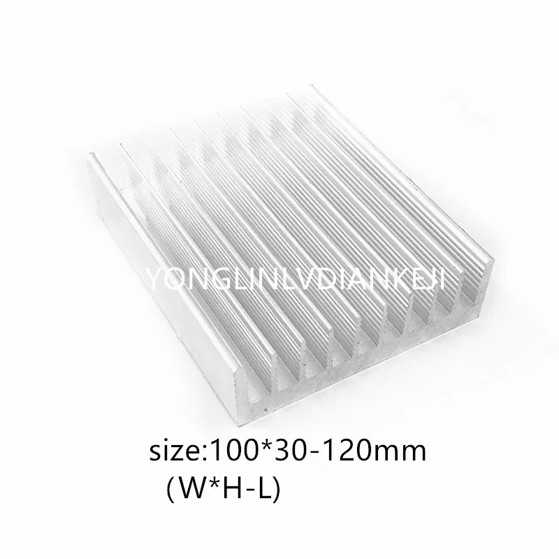 

High Power Radiator Dense Tooth Radiator Aluminum Profile 100 * 30-120mm Amplifier Radiator Ultra-thin Thermal Aluminum