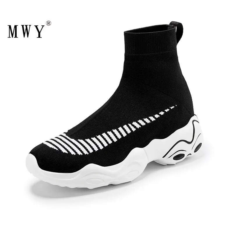 MWY skarpetki buty damskie trampki obuwie damskie buty Zapatillas Deportivas Mujer męskie trenerzy wygodne buty do chodzenia