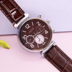 Real Multi-functions Women's Watch ISA Quartz Hours Fine Fashion Dress Bracelet Real Leather Birthday Girl's Gift Julius Box