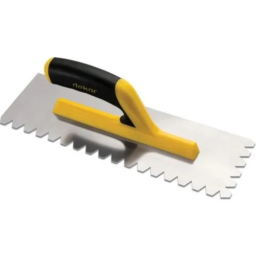 Decor Jacketing Trowel Outdoor Plastic Handle Spring Çelıgı 35 Cm 205