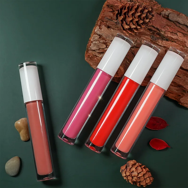 

Lipgloss Vendors Custom Logo Nude Vegan Glossy Clear Glitter Lip Gloss Private Label Wholesale Cosmetics Make Your Own Brand