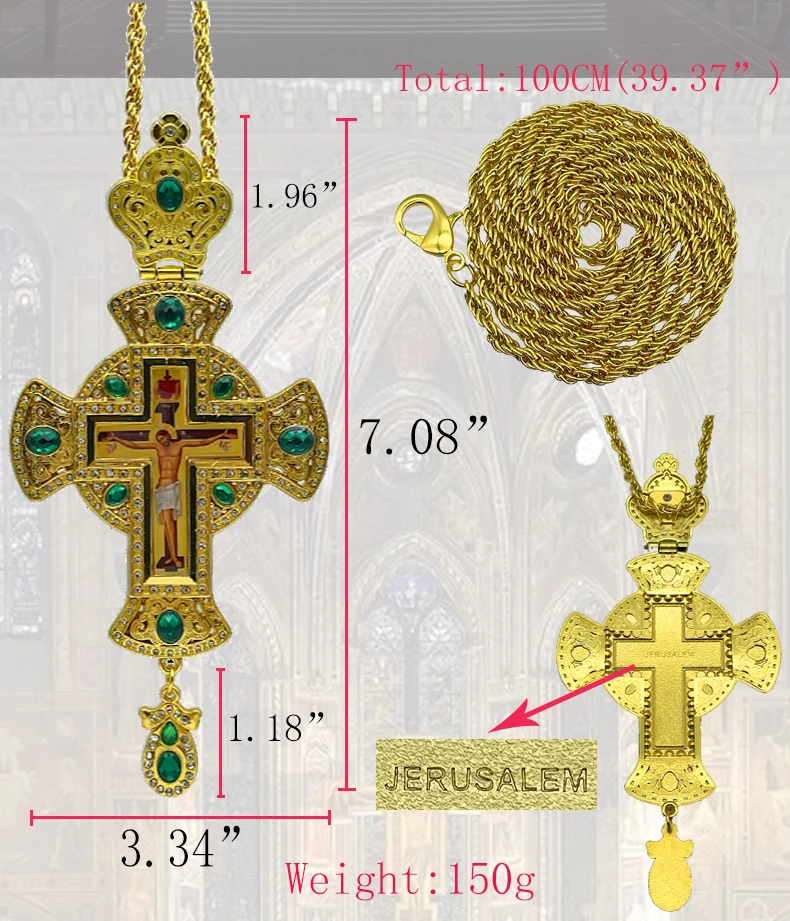 kreuz deko katholische kreuz russisch ortodoxische kreuz Jesus Kruzifix Wand Orthodoxe Kreuz ChurchDdecoration Christian Decor Russische Orthodoxe Kirche Liefert крестик православный – Detail 3