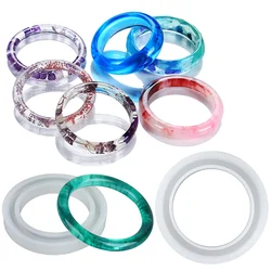 SNASAN Bangle Silicone Mold Bracelets Jewelry Making Crystal UV Epoxy Resin Silicone Casting Mould Handmade Tool DIY Craft