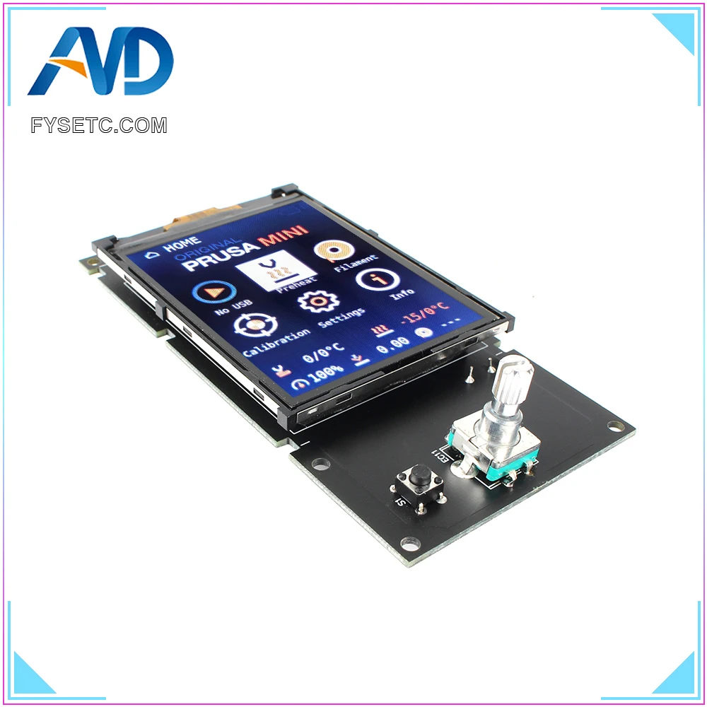 Prusa mini display led 2.8 polegadas e 3.2 polegadas adequado para montagem e atualização de impressora mini 3d prusa adequado para jogar diy