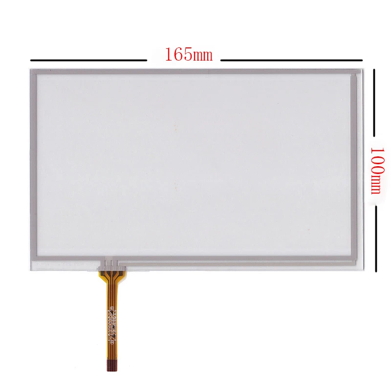 Tela digitalizadora de painel touch, 7 polegadas, 4 fios, resistente ao toque, para xomax drive