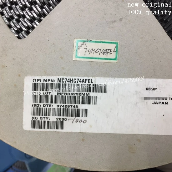 Chip de componentes eletrônicos mchd 74afel, 10 peças