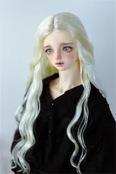 In Stock BJD 1/3 1/4 1/6 DD SD MSD YOSD Doll Wig Milk Silk Long Curly Hair BJD Doll Accessories(no doll)