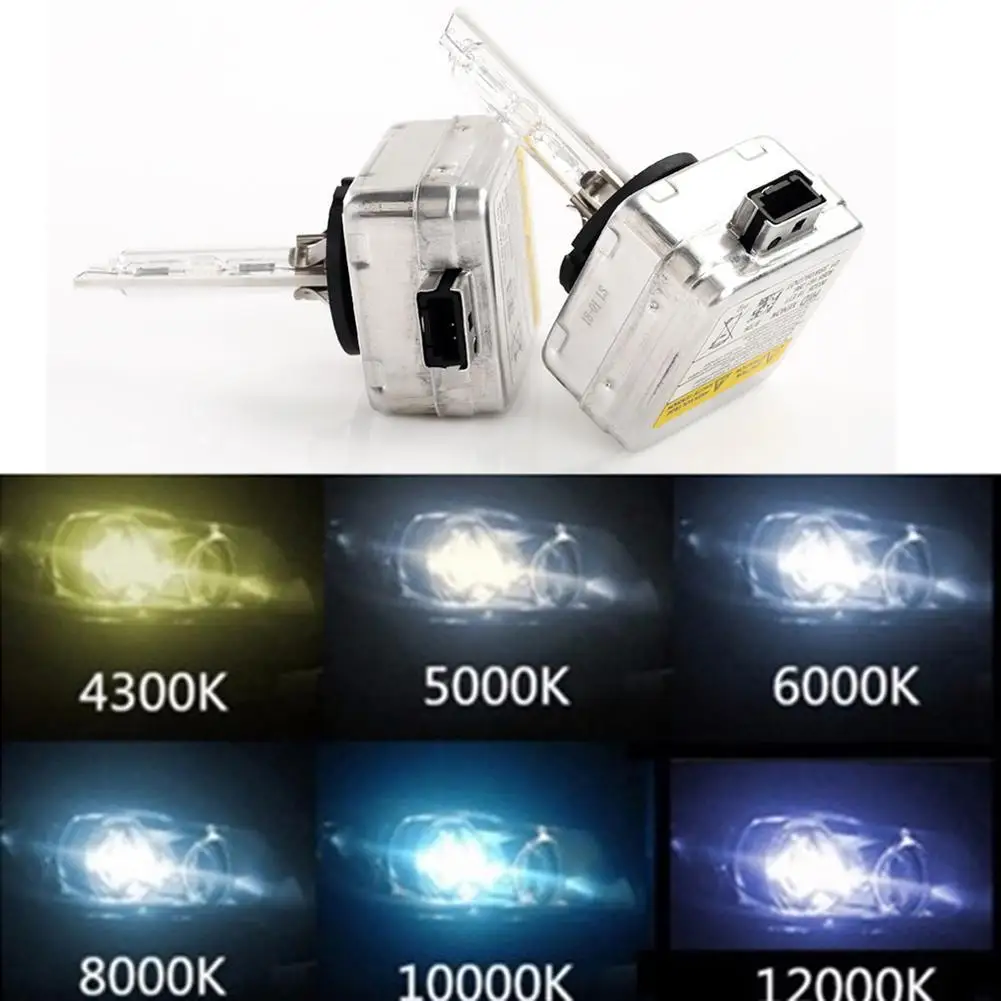 

1 пара 4300K 5000K 6000K 8000K 12000K D1S D1C HID ксеноновые лампы Автомобильные фары автомобильных внешний декоративный свет