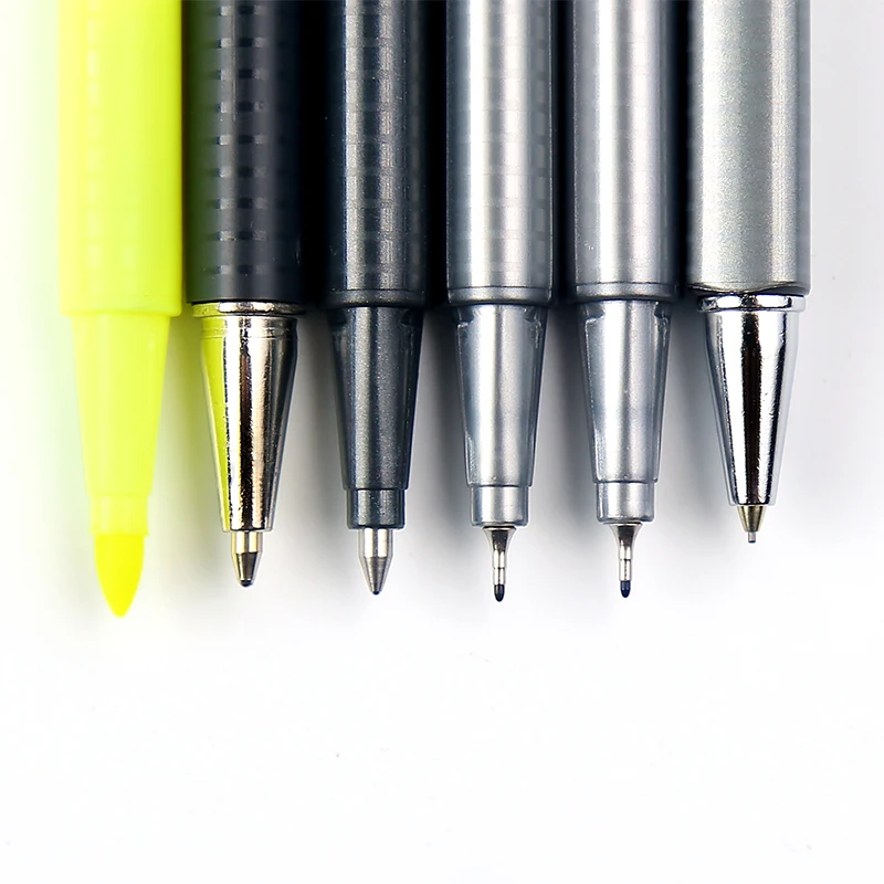 Germany Staedtler Triplus Black Box Office 0.5mm Mechanical Pencil Felt Tip Pen Permanent Marker Pen and Pencil Set Stationery