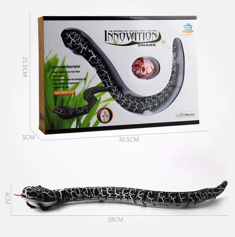 Juguete Serpiente Realista Serpiente Teledirigida Realista - Juguete Con Control Remoto, Lengua Retráctil, 48 Cm, Alcance 15 Metros Juguete RC Serpiente Interactivo Juguete Serpiente Realista Serpiente Teledirigida Realista - Juguete Con Control Remoto, Lengua Retráctil, 48 Cm, Alcance 15 Metros Juguete RC Serpiente Interactivo