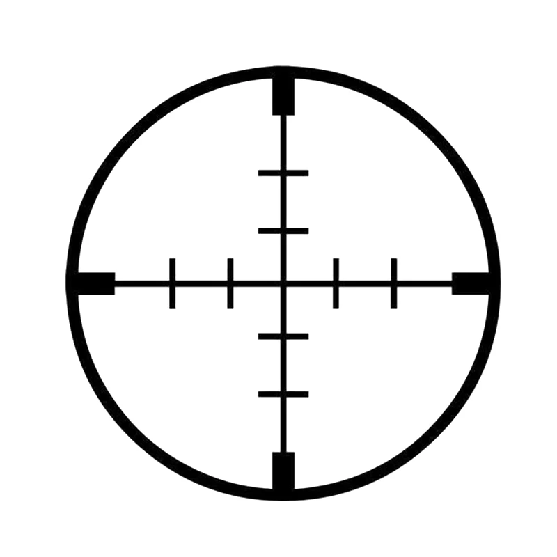 15*15cm Sniper Scope Crosshairs Car Styling Be Different Car Accessories Motorcycle Helmet Styling Car Sticker