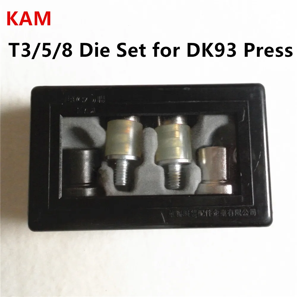 

Chenkai 1pc KAM T3 T5 T8 Heart Snaps Die Set for DK93 Table Hand Press Machine to Assemble Kam Plastic Snaps Buttons