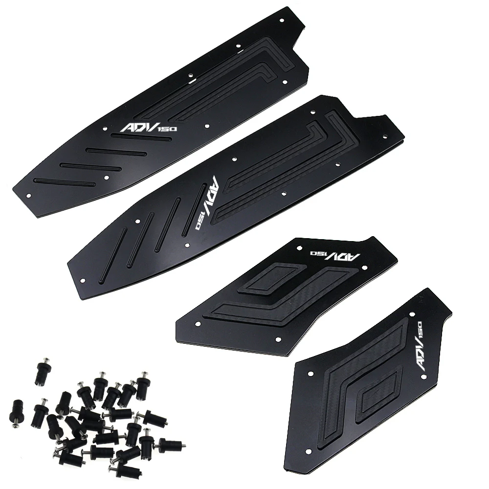 

Motorcycle CNC Accessories Modified Foot Pegs Plates Footrest Step Pads Footpads for ADV 150 Adv150 2019 2020