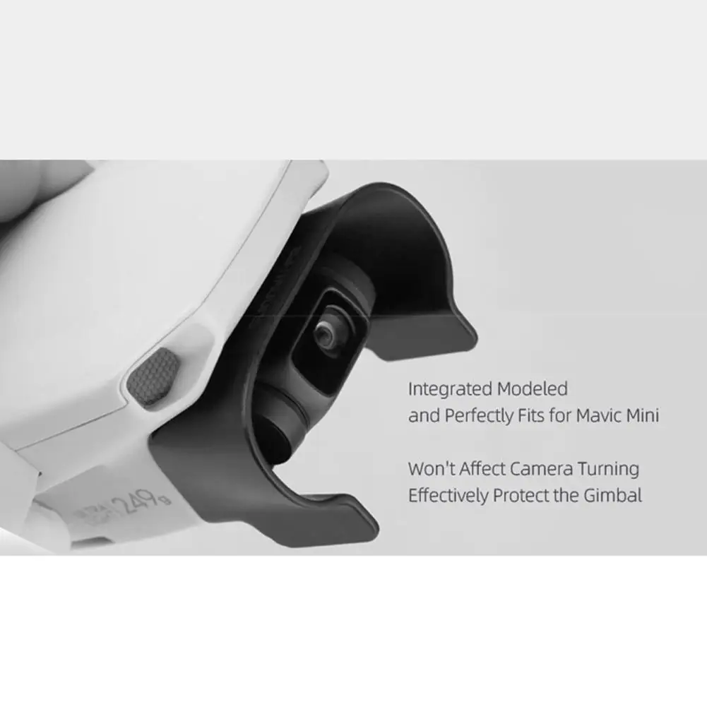 RC Drone Lens Hood for DJI Mavic Mini Anti-glare Gimbal Lens Cover Sunshade Protective Cover Remote Control Airplane Accessories
