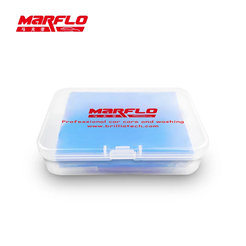 Marflo-Barra de arcilla mágica para lavado de coches, 100g, grado King medio fino, pesado, 80g, nueva, eliminación potente de contaminantes