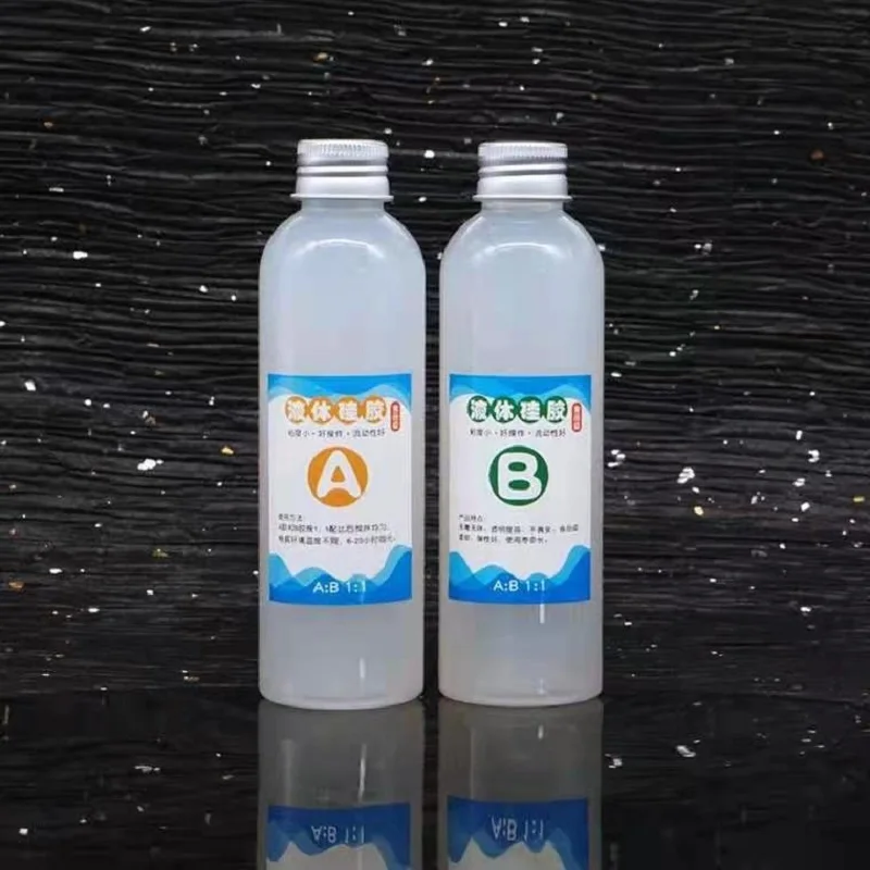 Imagem -06 - Borracha de Silicone para Alimentos Componente Duplo Produto Comestível Moldes de Cozimento do Bolo Produção de Alimentos