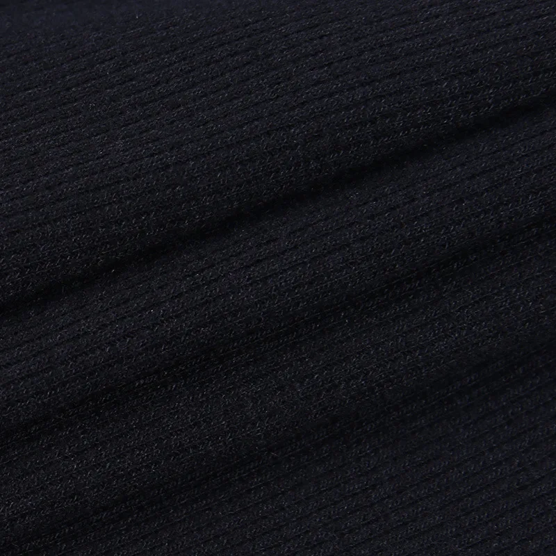 Autumn Women T-Shirt Hollow Out Solid Black White Long Sleeve Knitted Tee Tops Casual Slim O Neck 2024 Fashion T Shirt