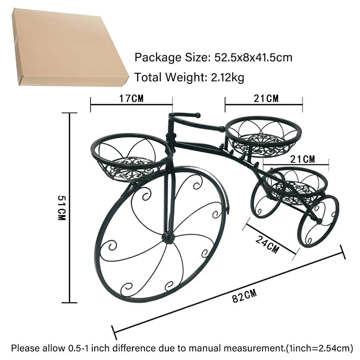 Eisen Anlage Regal Blume Rack Nordic Metall Boden Regal Multi-schicht Fahrrad Metall Regale Pflanzen Stehen Außen Metall Garten dekore