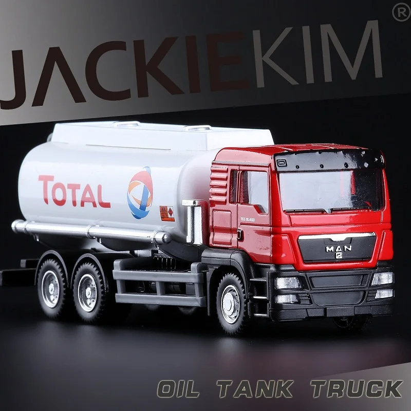 Simulation Exquisite Diecasts & Toy Vehicles RMZ city MAN Oil Tank Truck 1:64 Alloy Model Railed/Motor/Car/Bicycles Kids Gifts