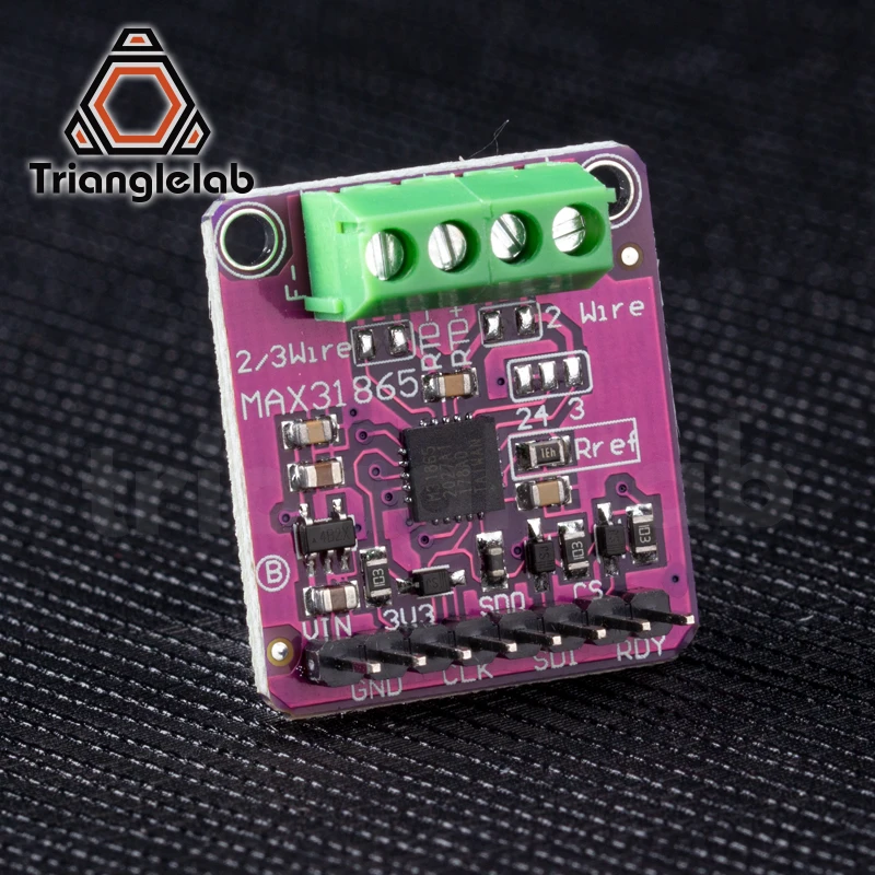 trianglelab MAX31865 PT100 For Arduino 3V~5V RTD-to-Digital Converter Board Temperature Thermocouple Sensor Amplifier Module
