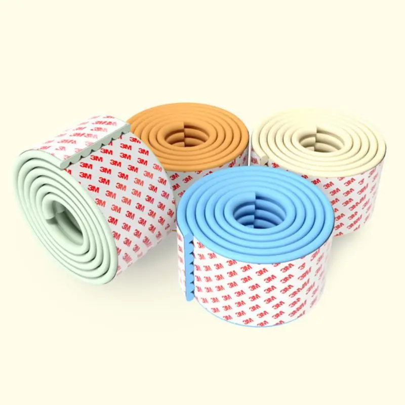 2 м без клея W тип многофункциональная наклейка на стену для детского сада мягкая сумка детский стол край полосы для предотвращения столкновений